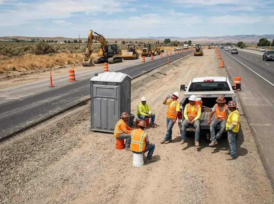highway-road-construction-crew-007 — frequently asked questions, Porta Potty and Restroom Rentals in Springfield, SD